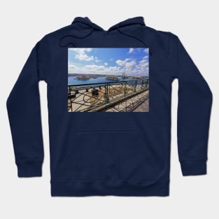 Valletta sea view Hoodie